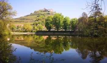 Landschaftsbild bei Neuenburg am Rhein.